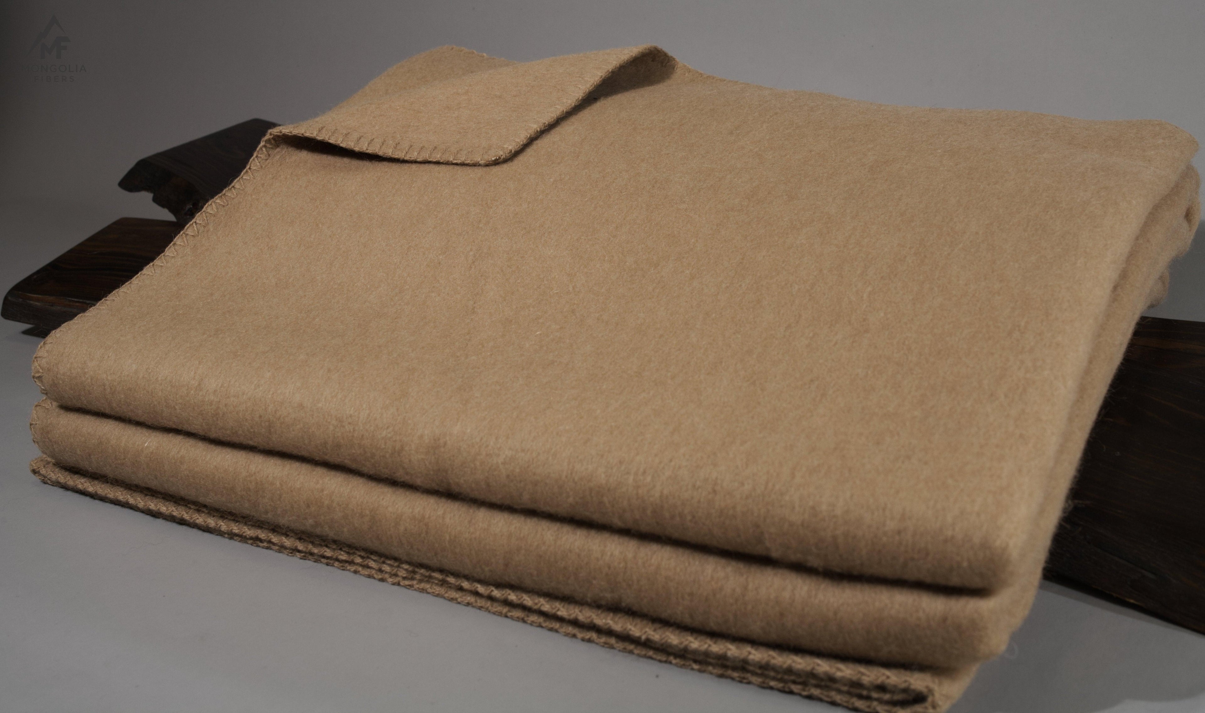 Camel Wool Blanket