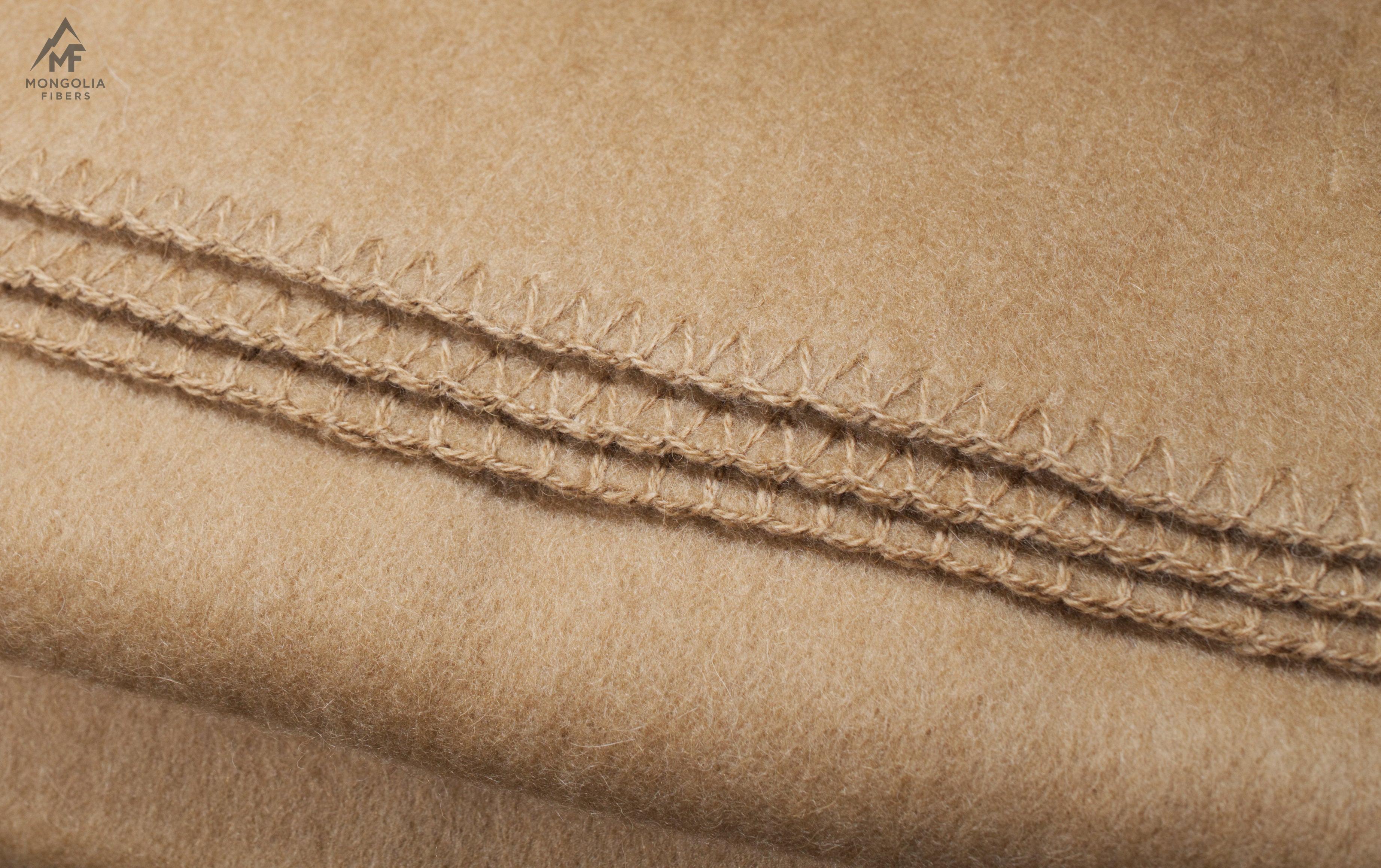 Camel Wool Blanket