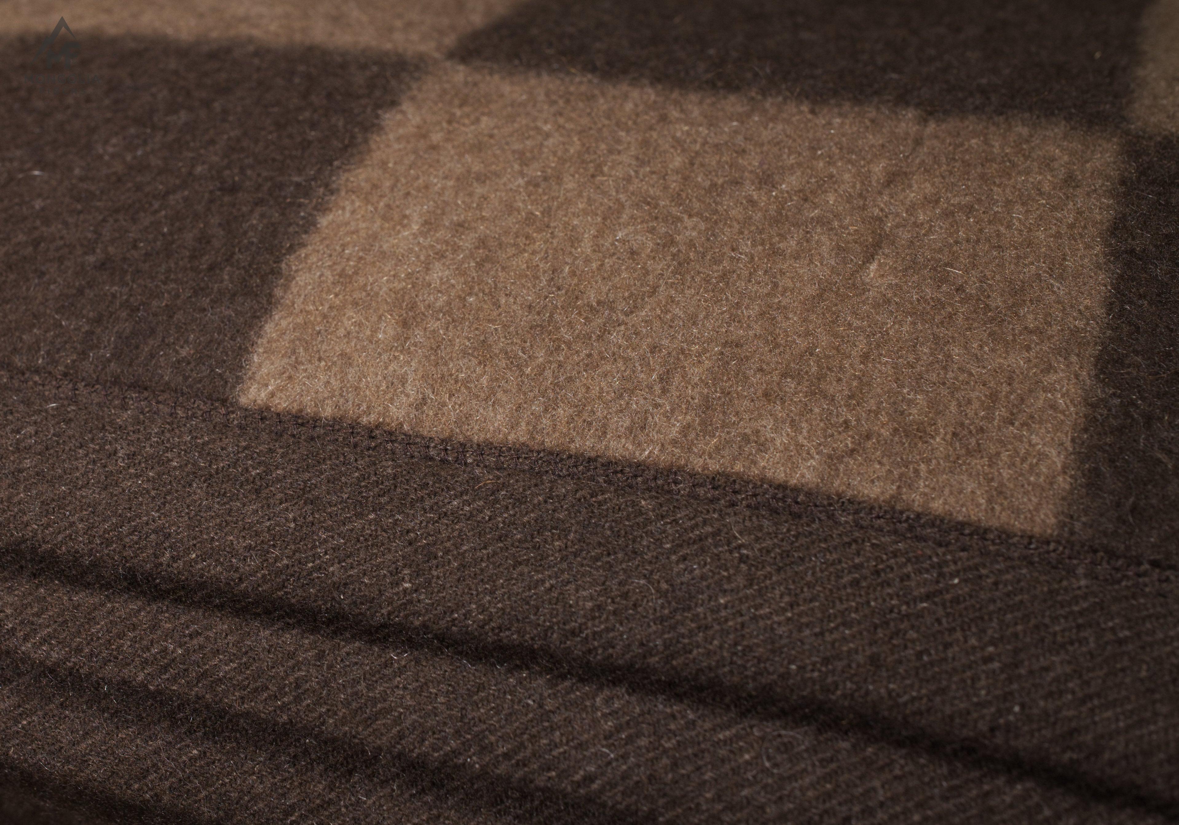 Yak Down Blanket Checkered