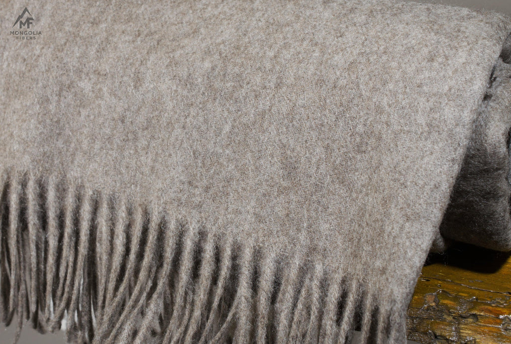 Yak Down Throw - Grey