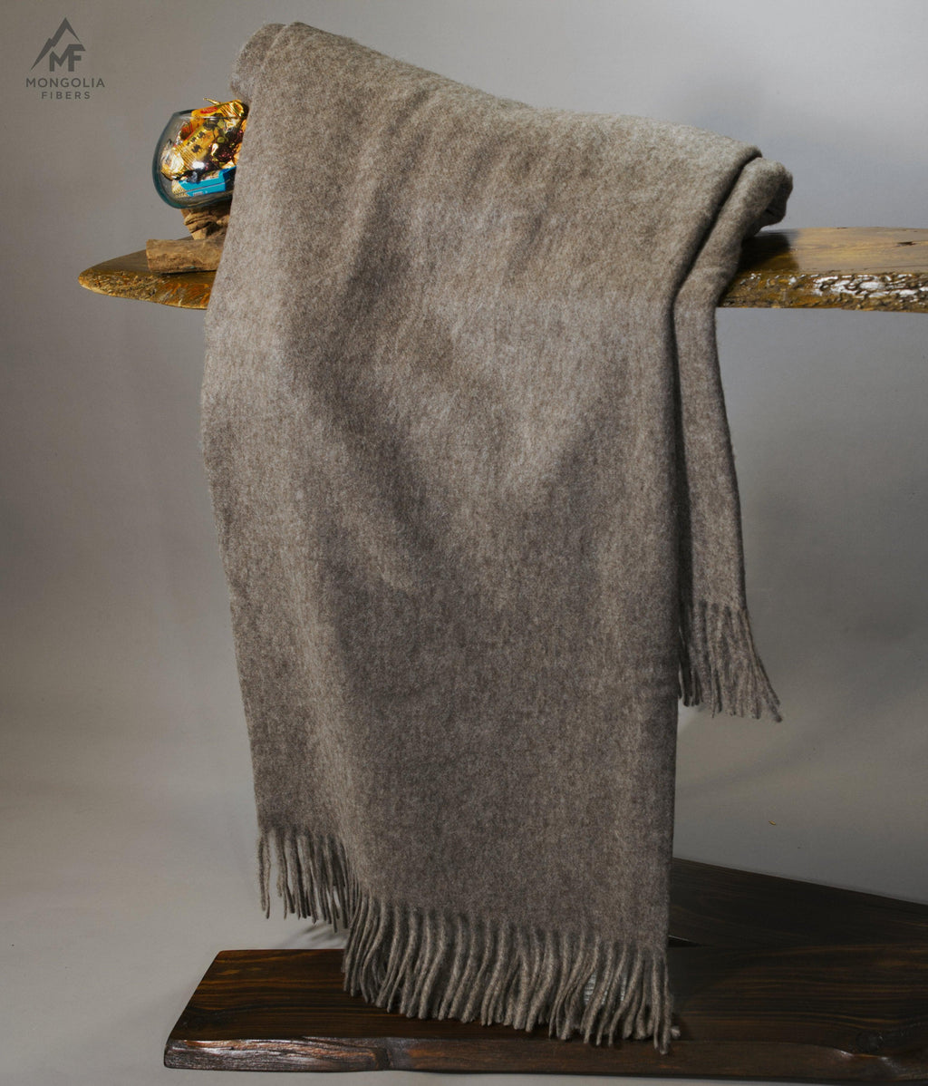 Yak Down Throw - Grey