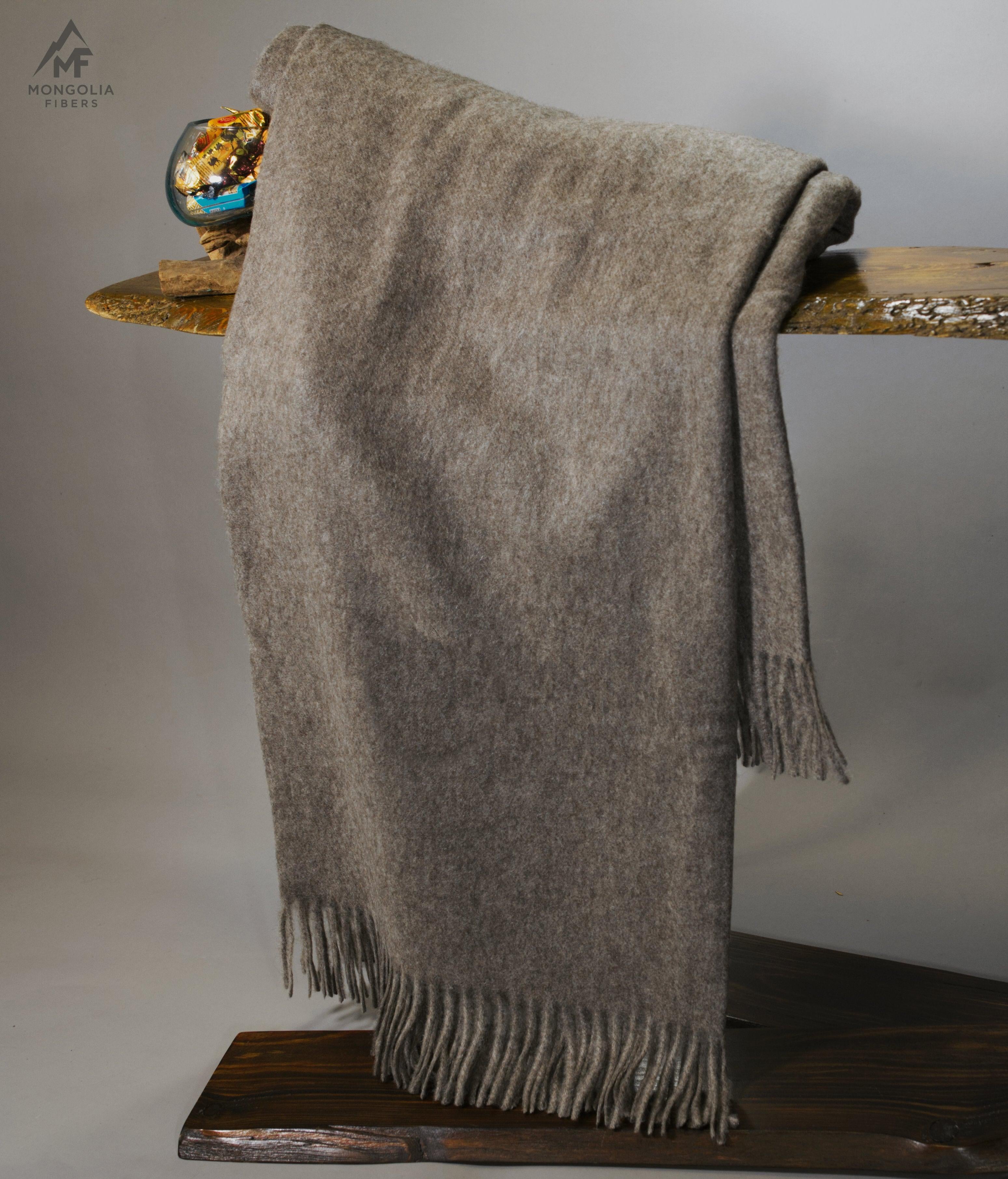 Yak Down Throw - Grey